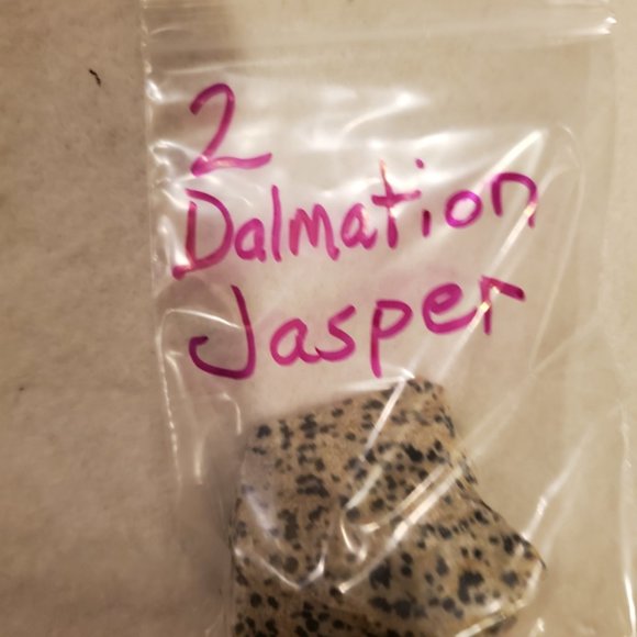 Natural Raw Dalmation Jasper Gemstone #2 Stone - Picture 4 of 6